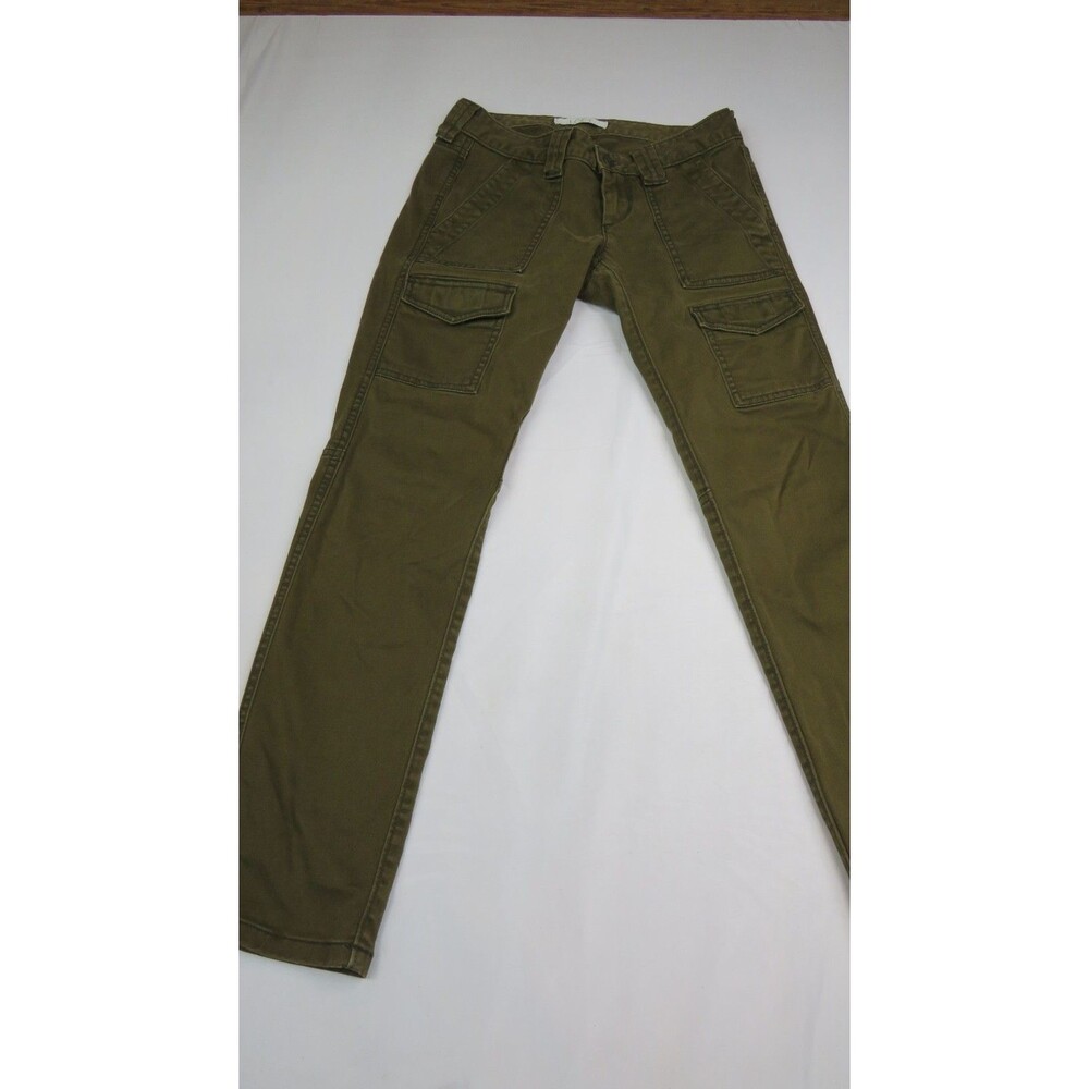 Ann Taylor Loft Tan Skinny Leg Cargo Pants Size 00P